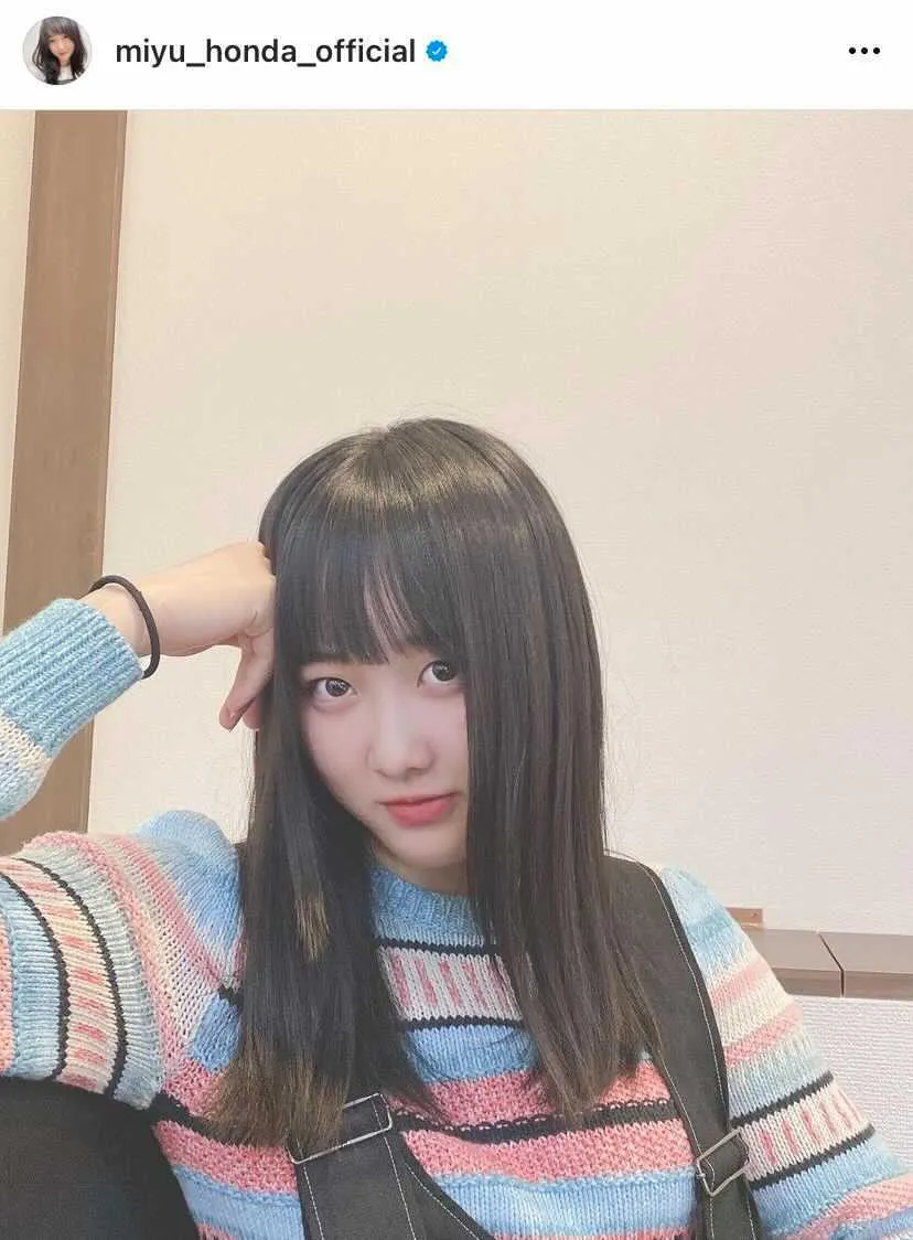 ※本田望結公式Instagram(miyu_honda_official)より