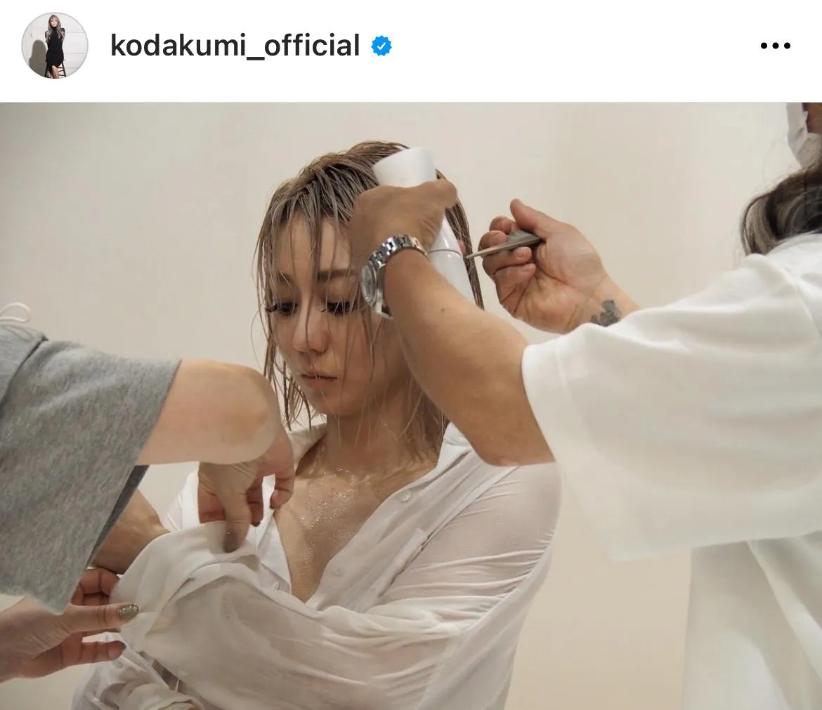 ※倖田來未オフィシャルInstagram(kodakumi_official)より