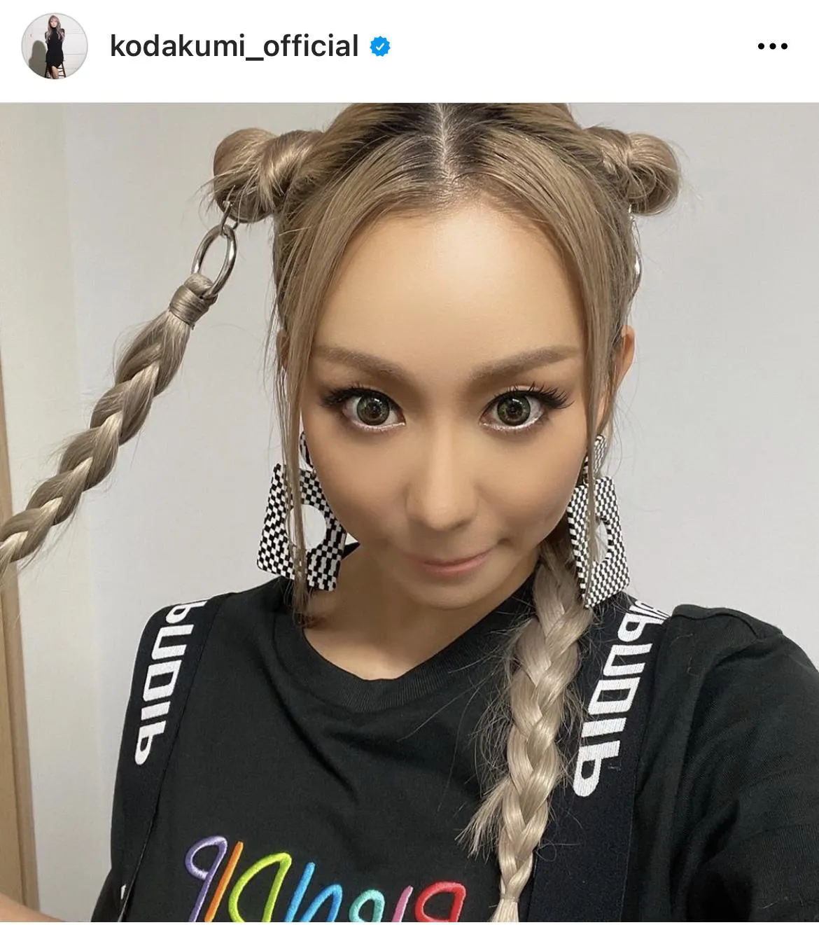 ※倖田來未オフィシャルInstagram(kodakumi_official)より