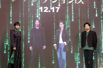 柴咲コウ『マトリックス』からは「勇気をもらった」　キアヌ・リーブスとの再会に感動しきり