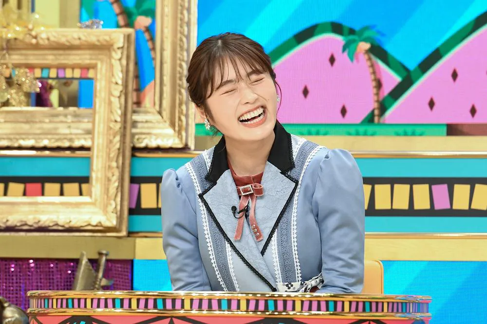 12月16日(木)放送「たとえるバラエティ　クイズ！鼻からスイカ」にゲスト出演するNMB48渋谷凪咲
