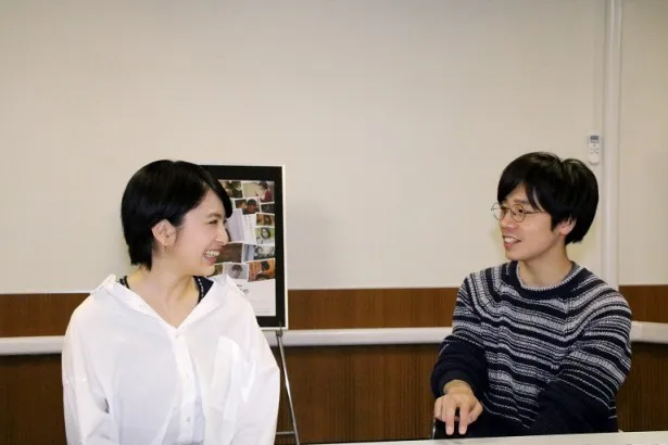 【写真を見る】映画の魅力を語る石崎なつみ(左)と田村健太郎(右)