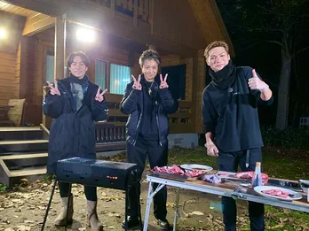 EXILE SHOKICHIが先輩のTAKAHIRO＆TETSUYAを北海道の新鮮食材を使った手料理でおもてなし＜EXILE TRIBE 男旅＞