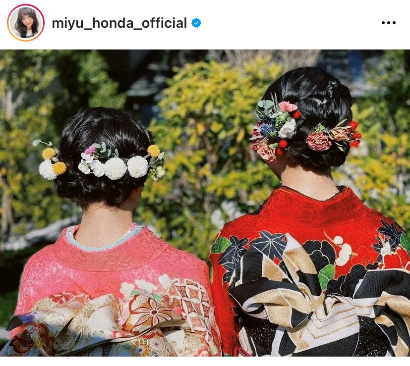 ※本田望結公式Instagram(miyu_honda_official)より