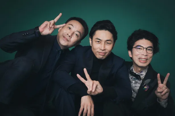 【写真を見る】「この3人は仲良さそうだし楽しそうだからまとめとけ、みたいな(笑)」と分析した袴田吉彦