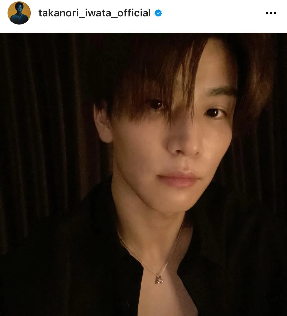 ※岩田剛典オフィシャルInstagram(takanori_iwata_official)より