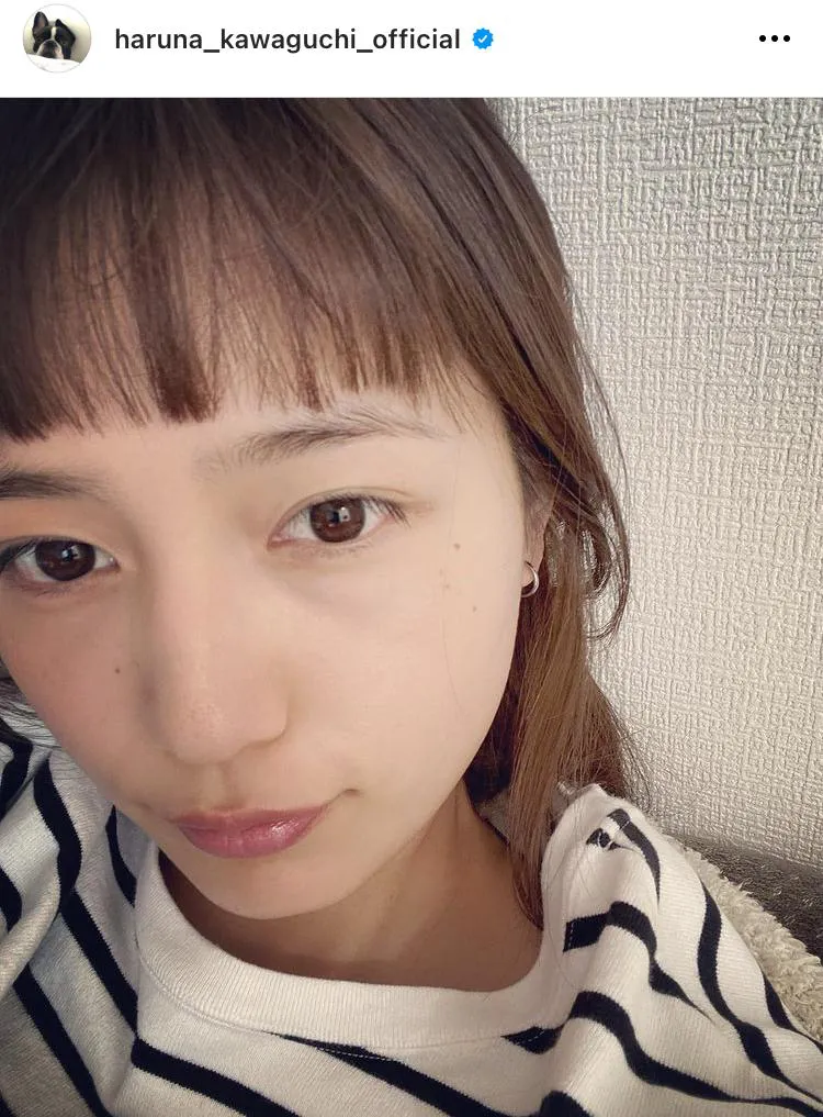 ※画像は川口春奈公式Instagram(haruna_kawaguchi_official)より