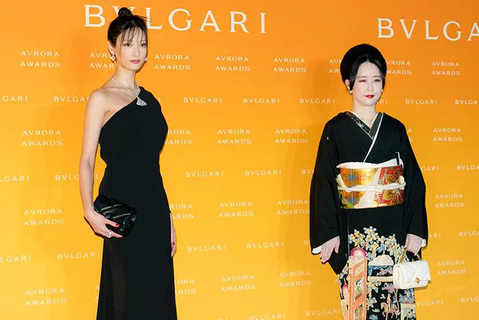 菜々緒「BVLGARI AVRORA AWARDS 2021」より