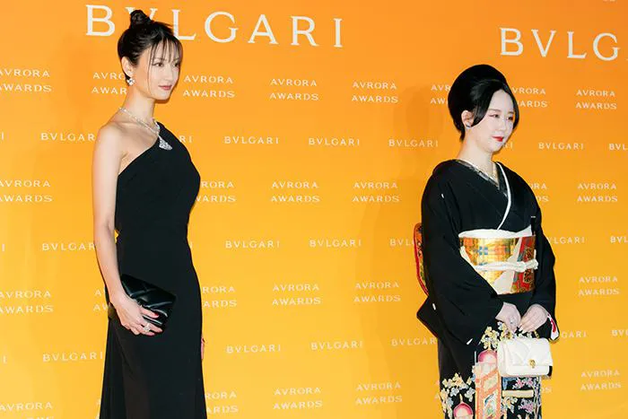 菜々緒「BVLGARI AVRORA AWARDS 2021」より