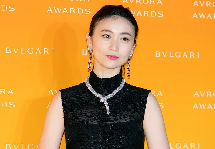 大島優子「BVLGARI AVRORA AWARDS 2021」より