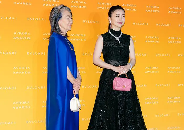 大島優子「BVLGARI AVRORA AWARDS 2021」より