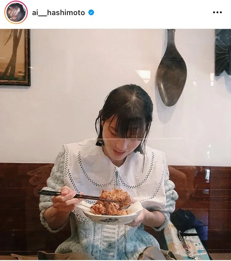 ※橋本愛公式Instagram(ai__hashimoto)より