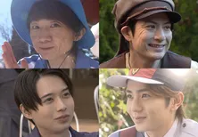 高橋優斗&井上瑞稀、制服に身を包んでユニバーサル・スタジオ・ジャパンの優しいクルーを演じる!<スカッとジャパン>