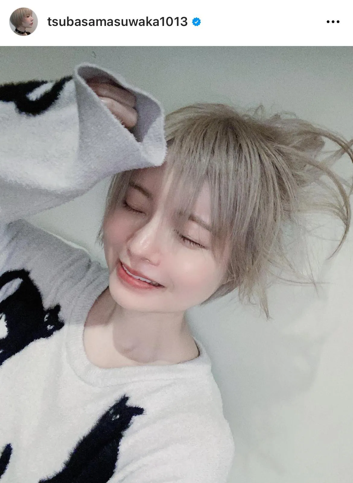 ※益若つばさオフィシャルInstagram(tsubasamasuwaka1013)より