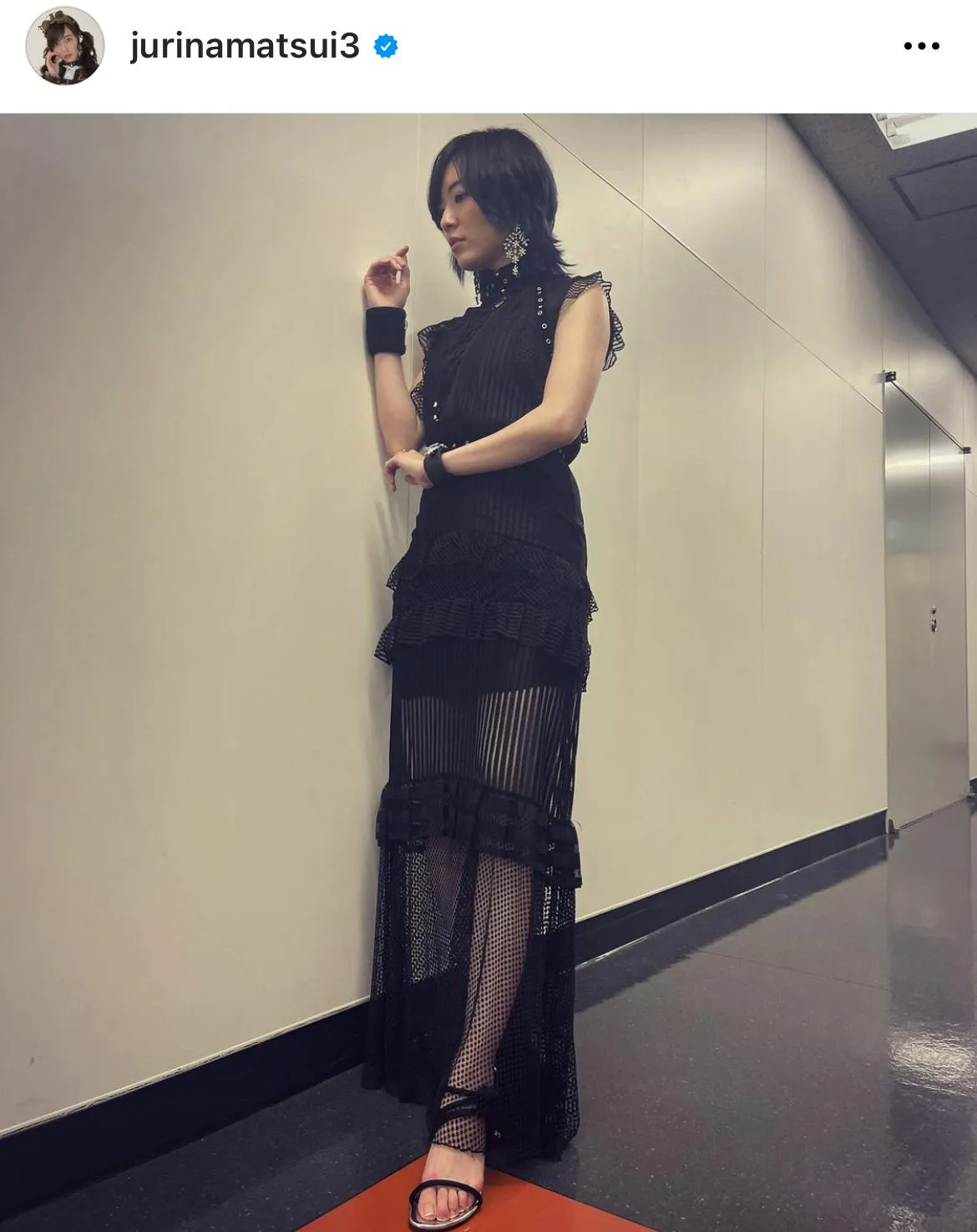 ※松井珠理奈オフィシャルInstagram(jurinamatsui3)より