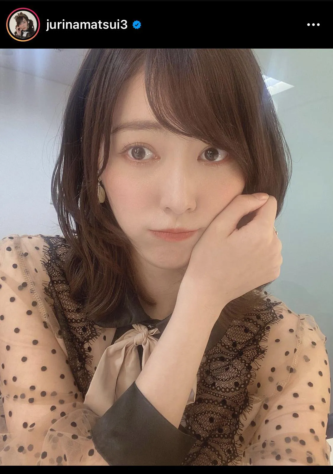 前髪ありの松井珠理奈