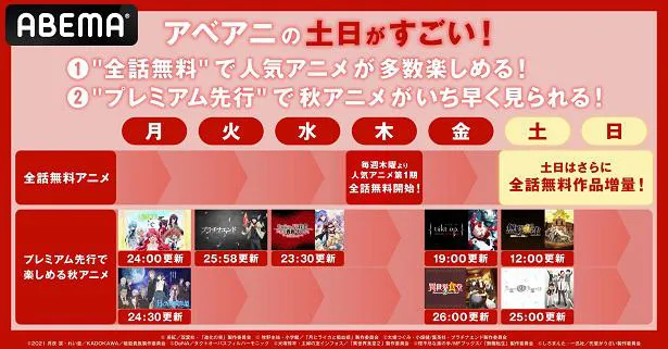 かぐや様は告らせたい Re ゼロ 精霊幻想記 期間限定全話無料配信 暗殺貴族 無職転生 先輩がうざい の振り返り一挙放送も Webザテレビジョン