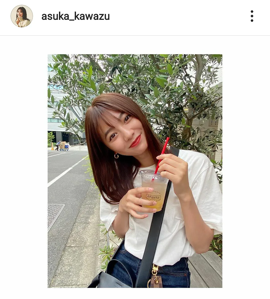 ※画像は川津明日香(asuka_kawazu)公式Instagramのスクリーンショット