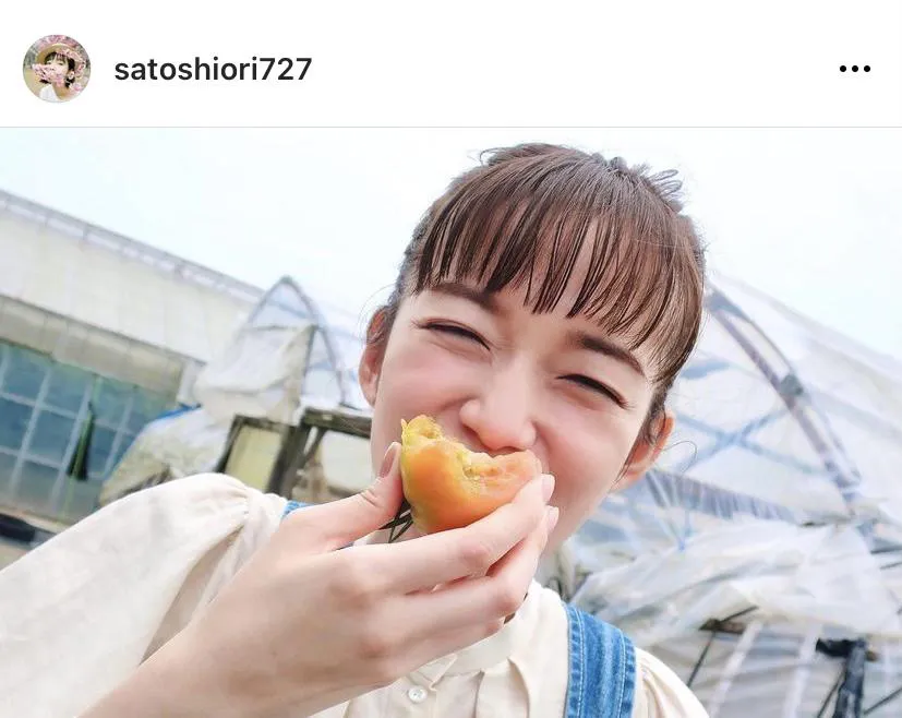 ※佐藤栞里公式Instagram(satoshiori727)より