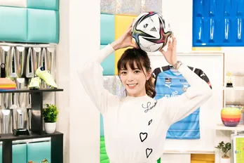 三谷紬アナ、サッカーは“観る専門”「めちゃくちゃどんくさいです(笑)」
