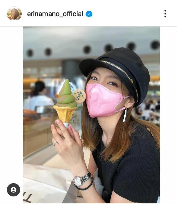 ※真野恵里菜オフィシャルInstagram(erinamano_official)より