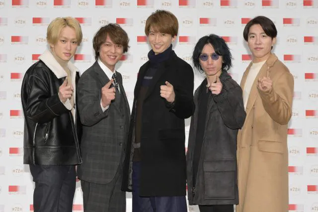 関ジャニ∞が「第72回NHK紅白歌合戦」リハーサルに登場