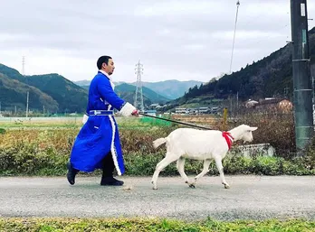 “ロケの達人”千鳥・大悟、“相方”のヤギと旅へ「これを機に好感度が上がる可能性がある」ゲストは三宅健!