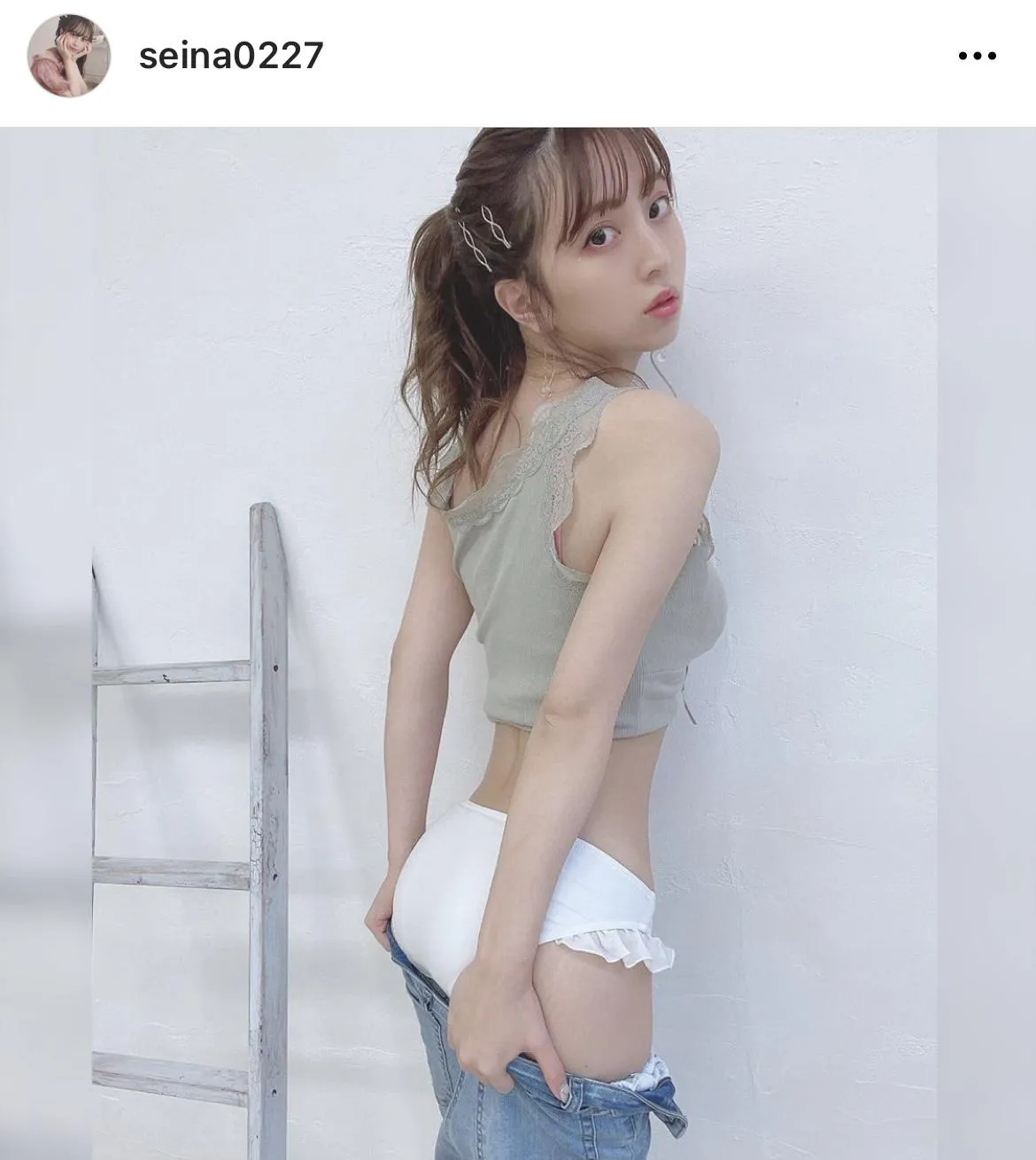 ※竹内星菜オフィシャルInstagram(seina0227)より