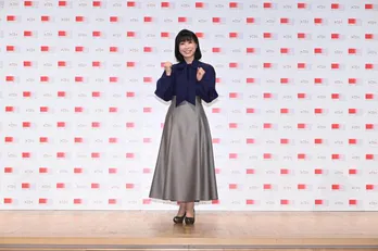水森かおり、今年は“びっくりする場所”から生中継 衣装は「大きくなりません!」<紅白リハ>