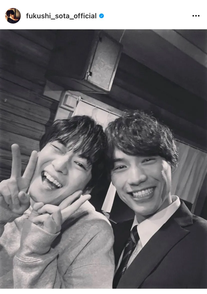 ※福士蒼汰オフィシャルInstagram(fukushi_sota_official)より