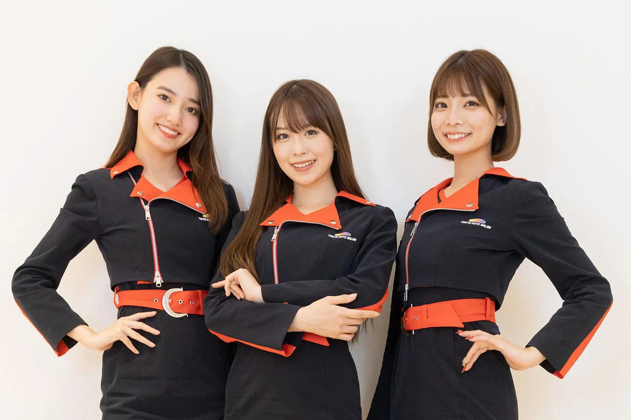 A-classの黒木麗奈、松田蘭、米倉みゆ(写真左から)　