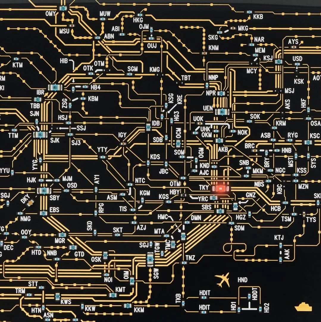 「東京回路線図」デザイン