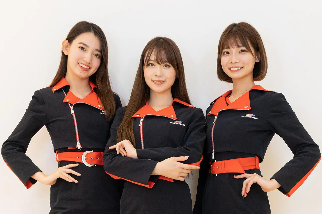 公式イメージガール「A-class」の黒木麗奈、松田蘭、米倉みゆ　