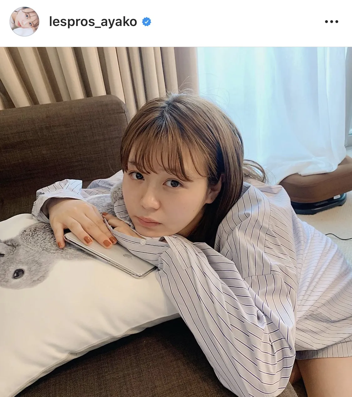 ※画像は井口綾子(lespros_ayako)公式Instagramより