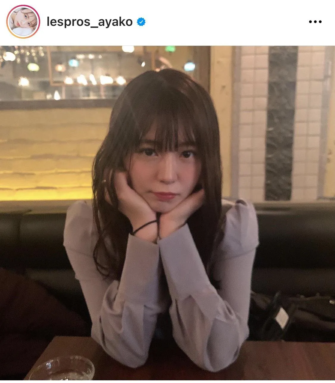 ※画像は井口綾子(lespros_ayako)公式Instagramより