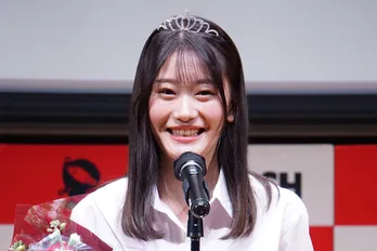 笹岡郁未「虫を食べてみたり、全身タイツを着たり…」オーディション中の苦労を語る＜ミスFLASH2022＞