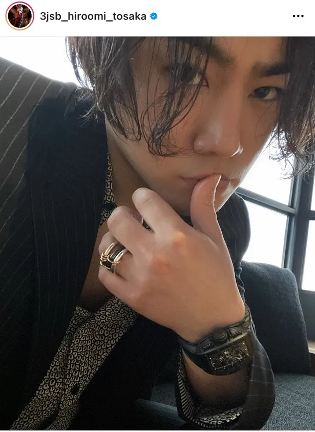 画像・写真 登坂広臣、アンニュイな雰囲気漂う自撮りSHOTに「イケメン