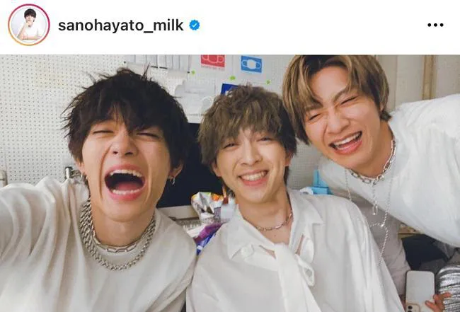 ※画像は佐野勇斗公式Instagram(sanohayato_milk)より