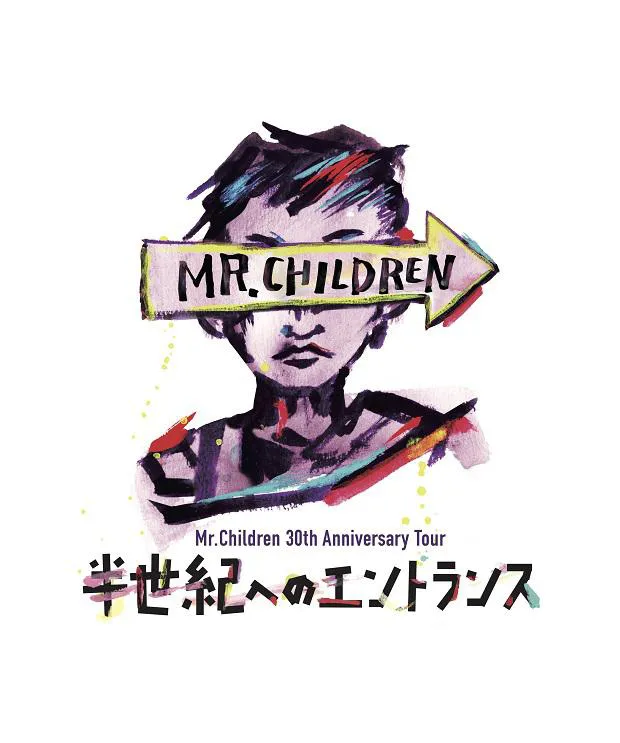 「Mr.Children 30th Anniversary Tour 半世紀へのエントランス」ツアーロゴ