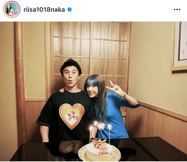 ※画像は仲里依紗公式Instagram(riisa1018naka)より