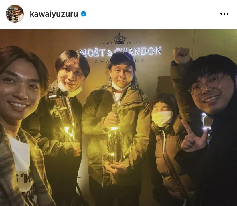 ※画像はアインシュタイン河井ゆずる公式Instagram(kawaiyuzuru)より