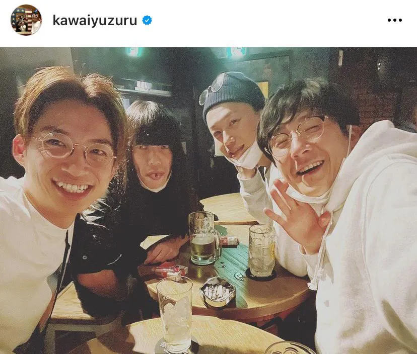 ※画像はアインシュタイン河井ゆずる公式Instagram(kawaiyuzuru)より