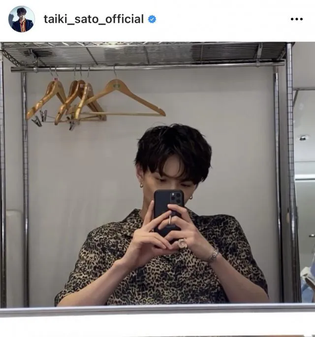 ※画像は佐藤大樹公式Instagram(taiki_sato_official)より