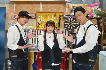 小山慶一郎&加藤シゲアキ&中川翔子がサンドピクチャーをメイキング<NEWSの全力メイキング>