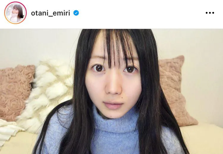 【写真を見る】大谷映美里のすっぴんSHOT「メイクですごい顔変わる」