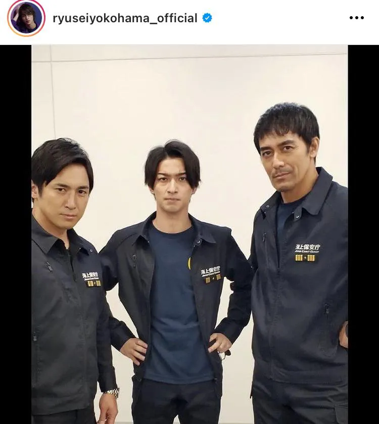 ※画像は横浜流星公式Instagram(ryuseiyokohama_official)より