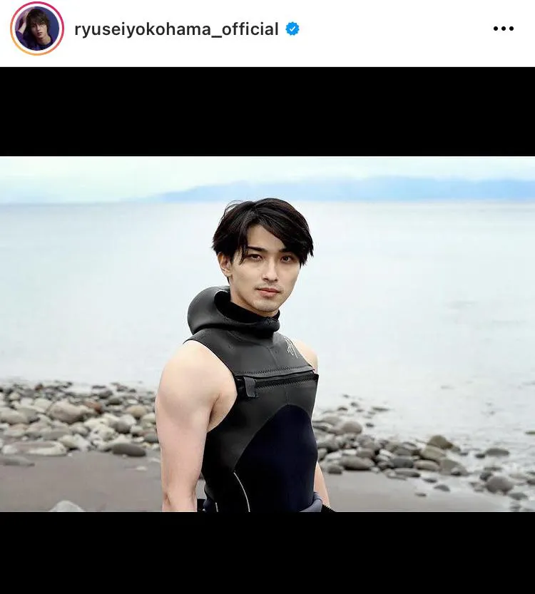 ※画像は横浜流星公式Instagram(ryuseiyokohama_official)より