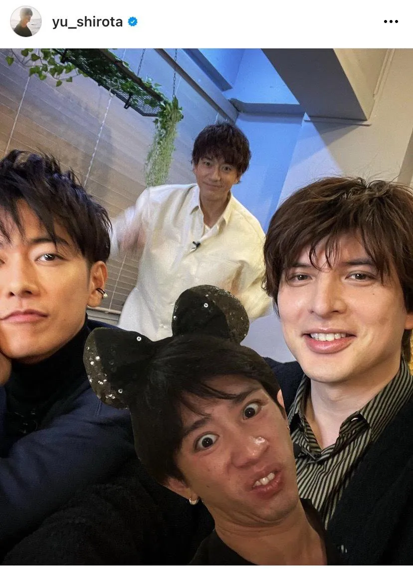 ※画像は城田優オフィシャルInstagram(yu_shirota)より