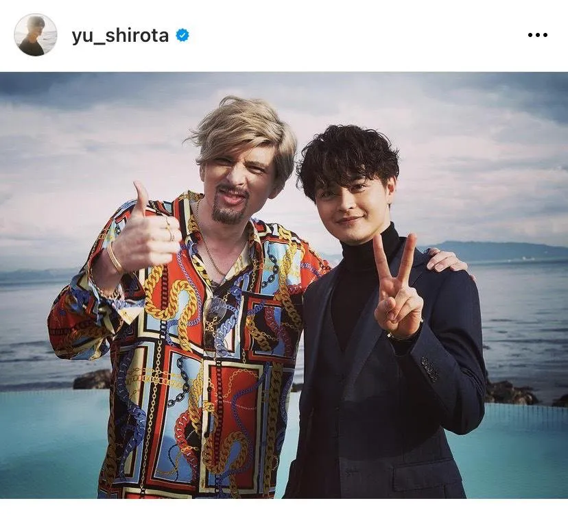 ※画像は城田優オフィシャルInstagram(yu_shirota)より