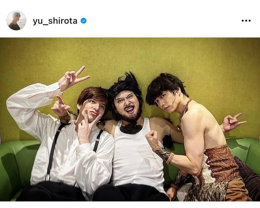 ※画像は城田優オフィシャルInstagram(yu_shirota)より